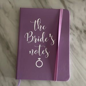Bride’s Notes Notebook